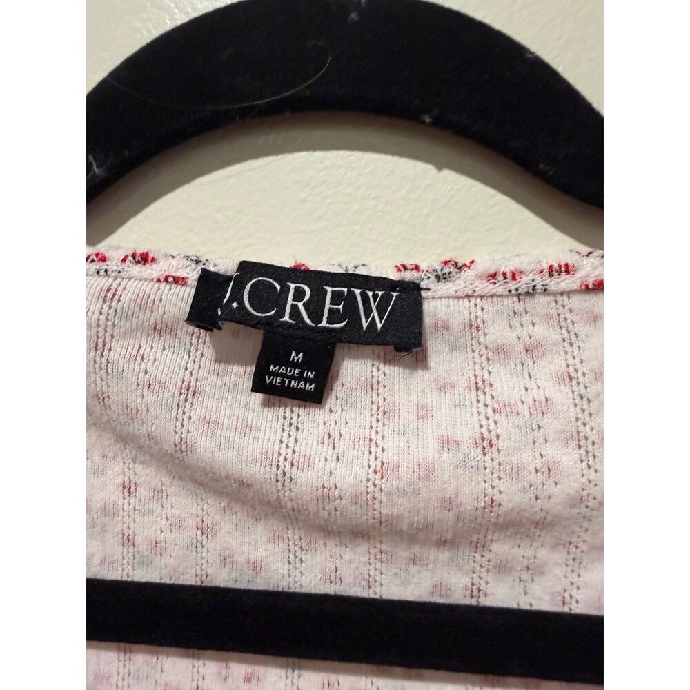 J CREW Pointelle Floral Cardigan - Picture 3 of 4